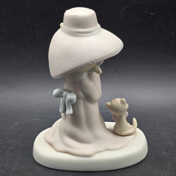 Precious Moments 1983 To A Very Special Mom Jonathan & David Mom with Cat - Picture 4 of 8